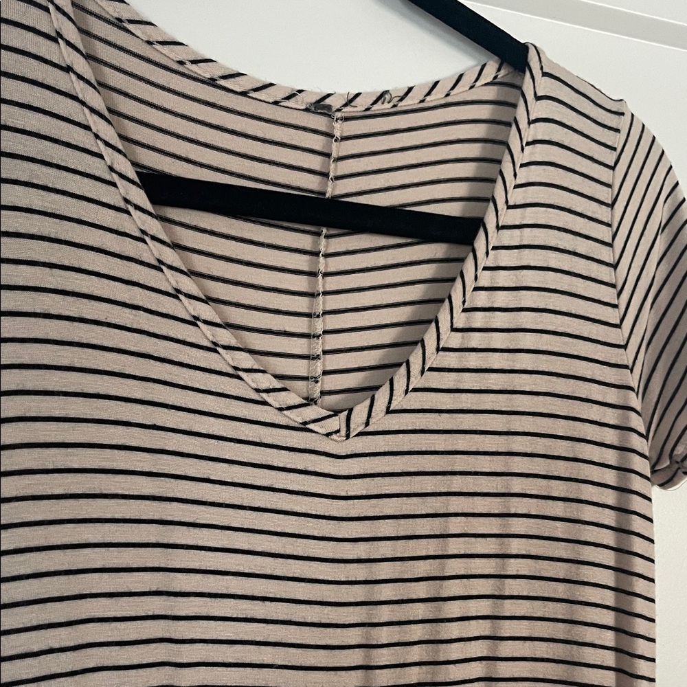 Casual Striped Midi Dress - Picture 2 of 2